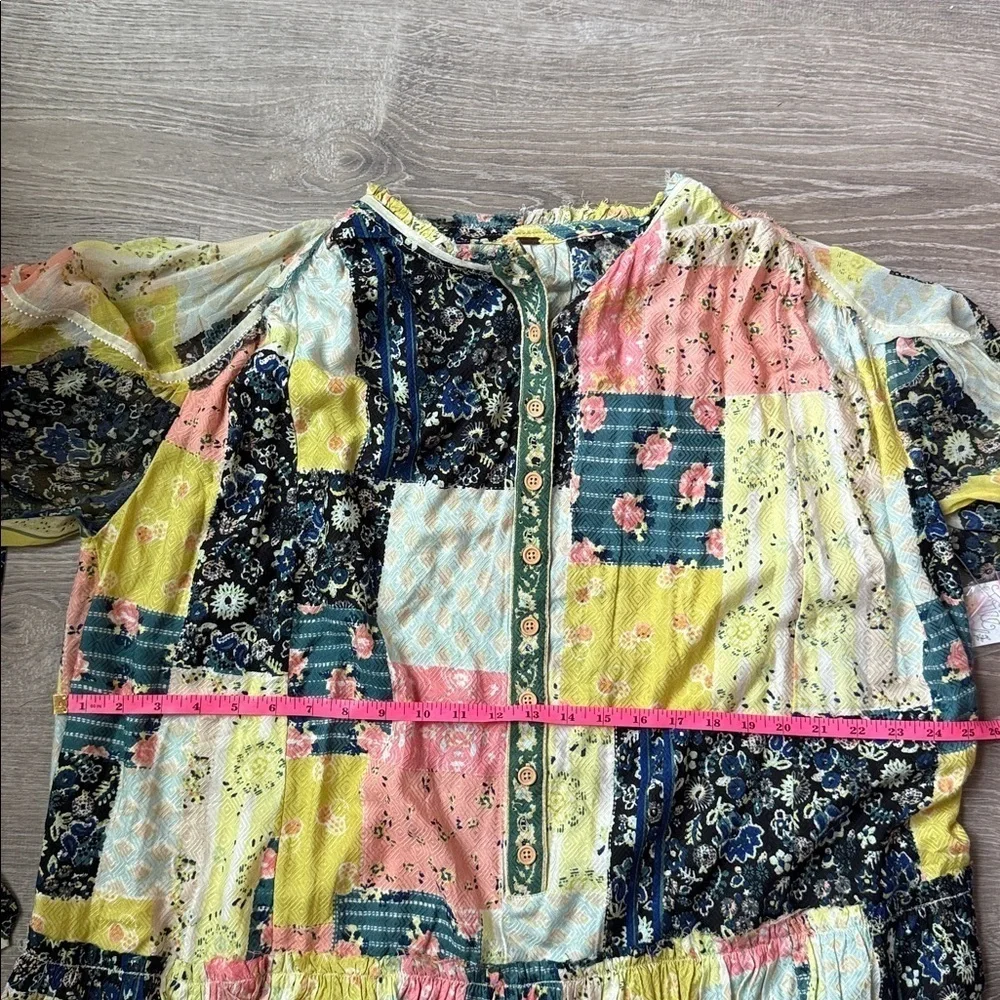 NEW Free People Patch Made In Heaven Dress Small